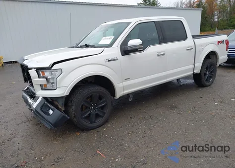 2017 Ford F-150 Platinum z USA, uszkodzony, nr VIN 1FTEW1EG9HFA91584